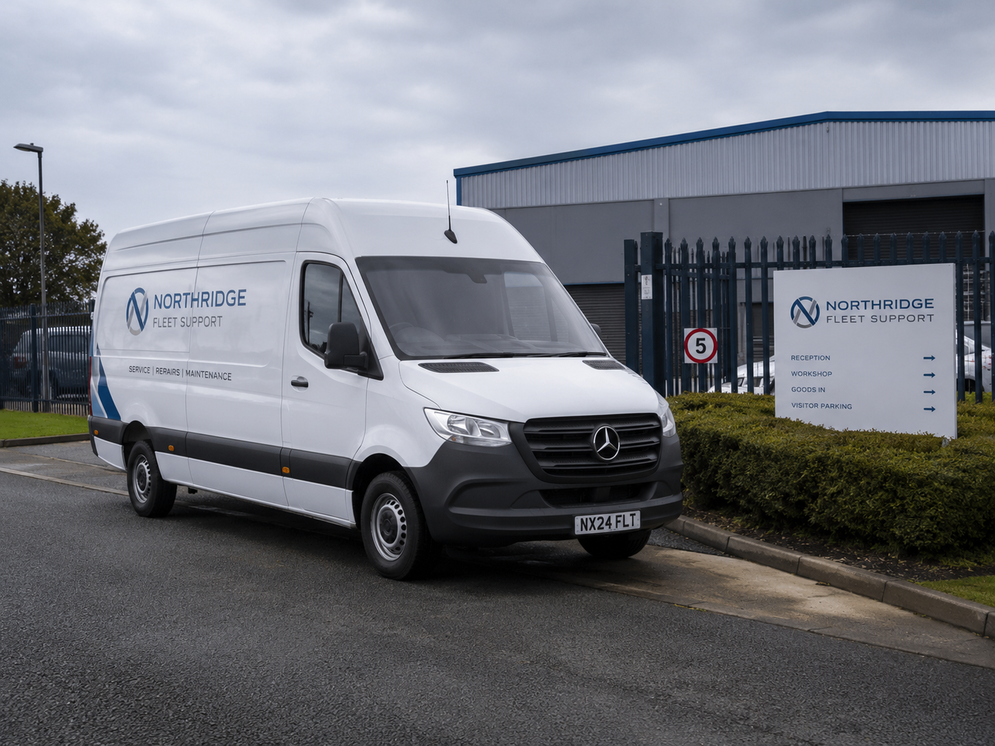 Commercial van service